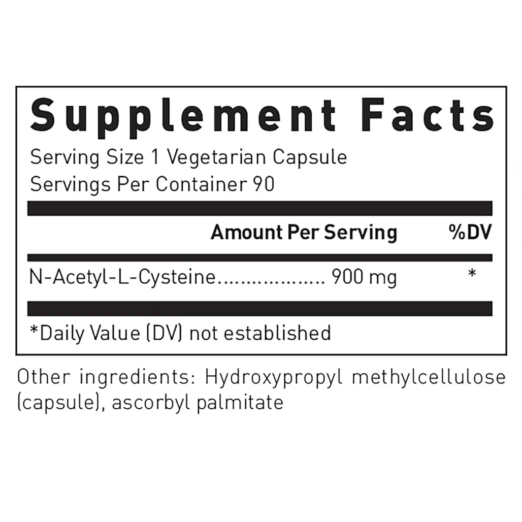 N Acetyl L Cysteine 900mg Douglas Laboratories
