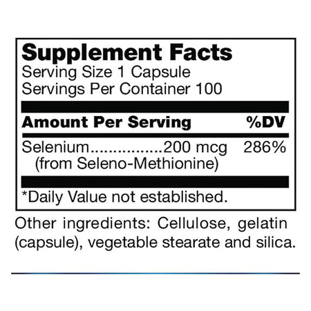 Seleno-Methionine 200mcg Douglas Laboratories