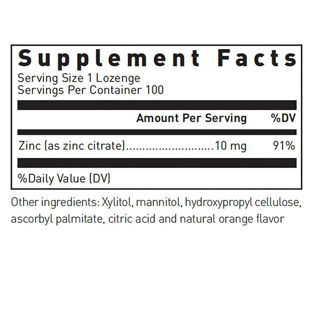 Zinc Lozenges Douglas Laboratories