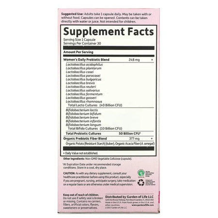 Dr Formulated Once Daily Women Garden of life