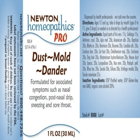Dust Mold Dander Newton Pro