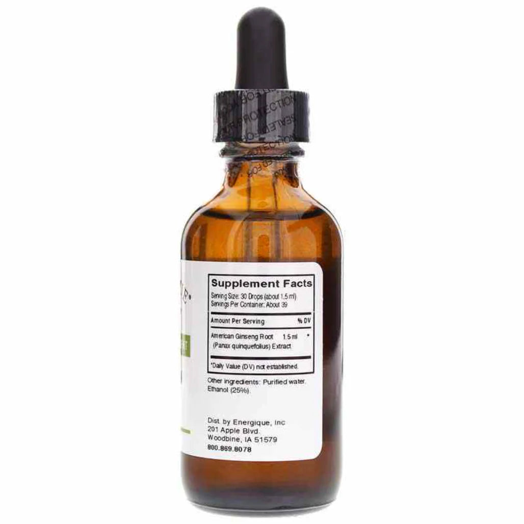 American Ginseng 2 fl oz Energique