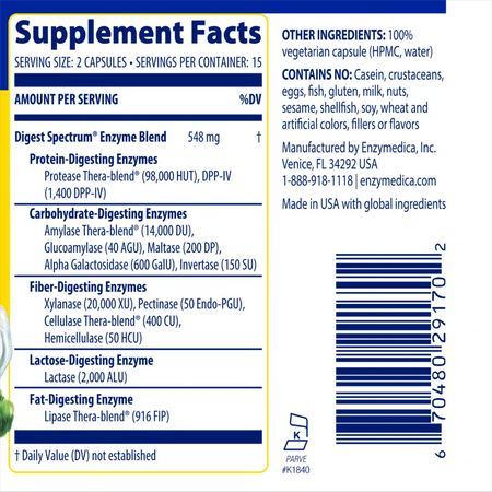 Digest Spectrum Enzymedica