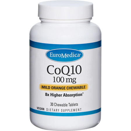 EuroMedica CoQ10 100mg Mild Orange 