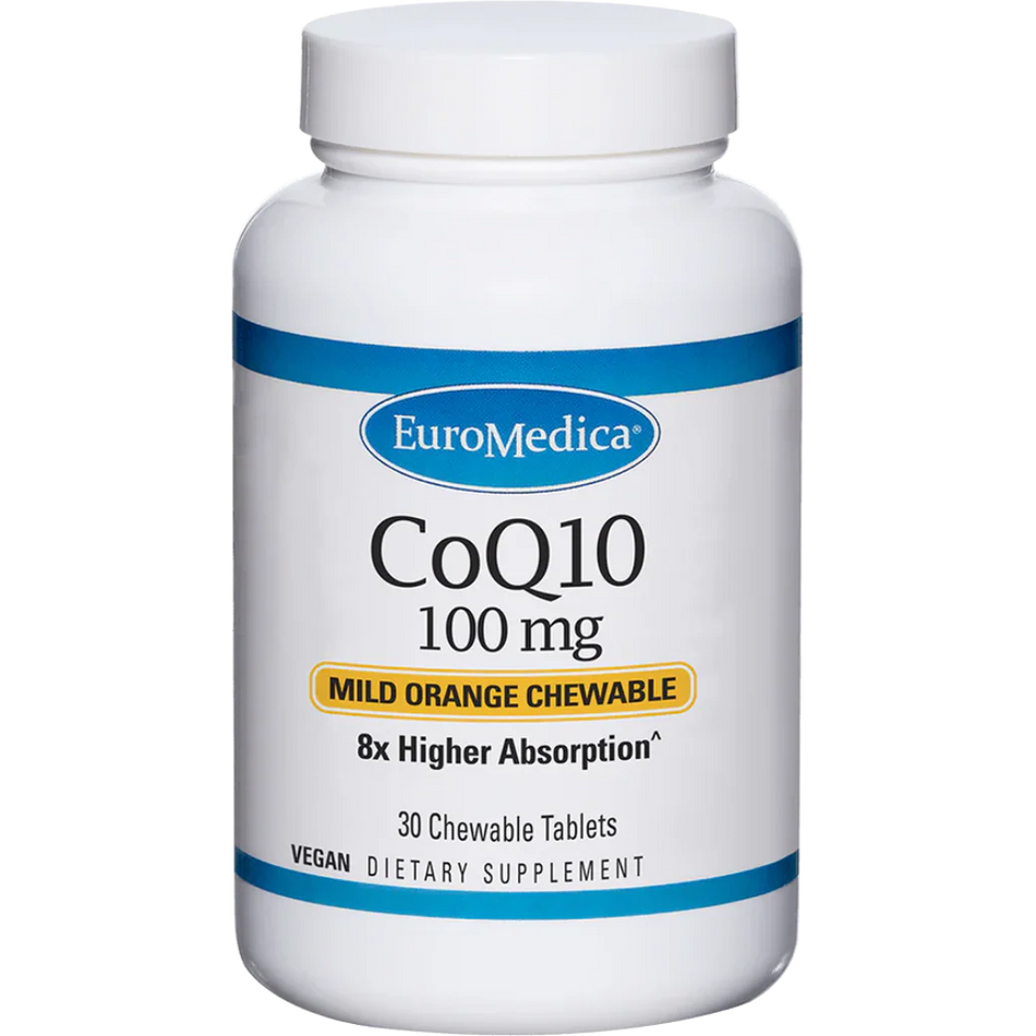 EuroMedica CoQ10 100mg Mild Orange 