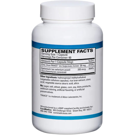 Zinc plus Selenium EuroMedica
