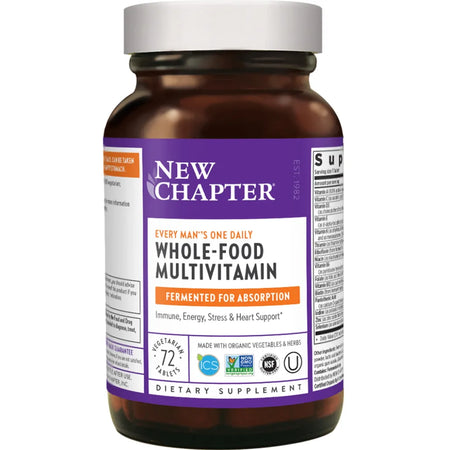 New Chapter Every Man's One Daily multivitamin
