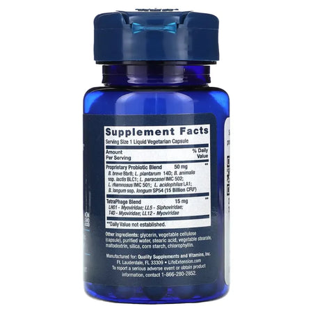 FLORASSIST GI with Phage Tech by Life Extension at Nutriessential.com