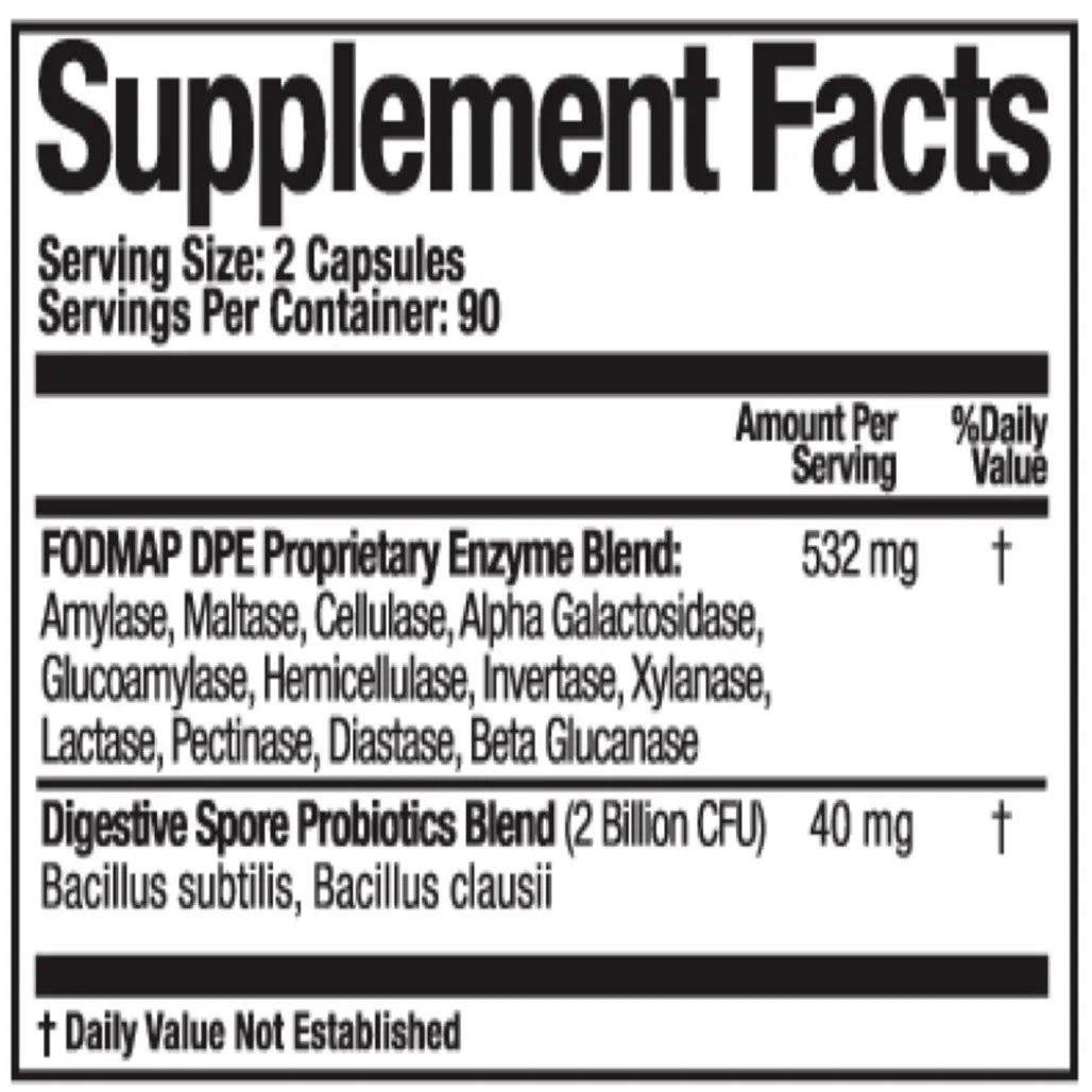 FODMAP DPE Arthur Andrew Medical  Inc