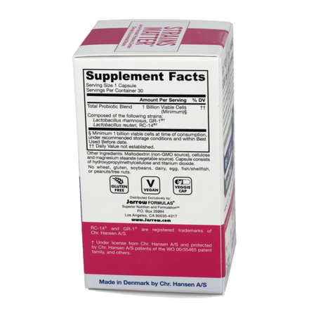 Fem-Dophilus shelf stable 1 Billion Organisiums Jarrow Formulas