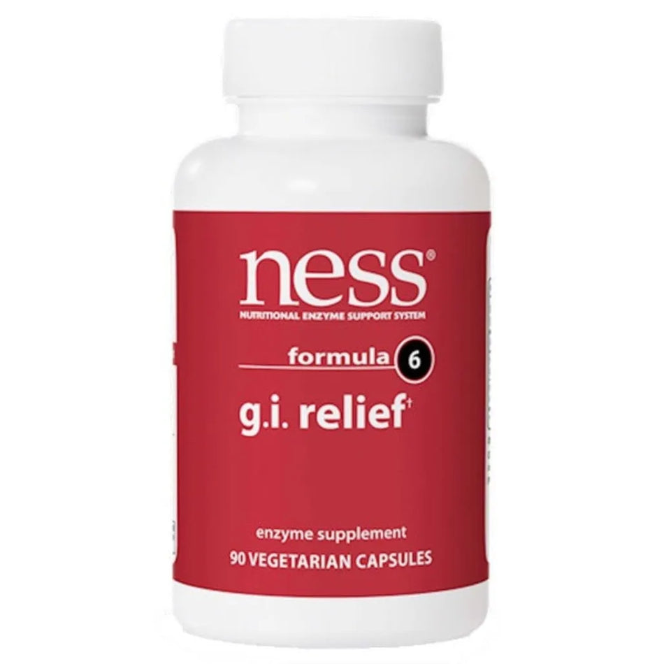 GI Relief* formula 6 Ness Enzymes