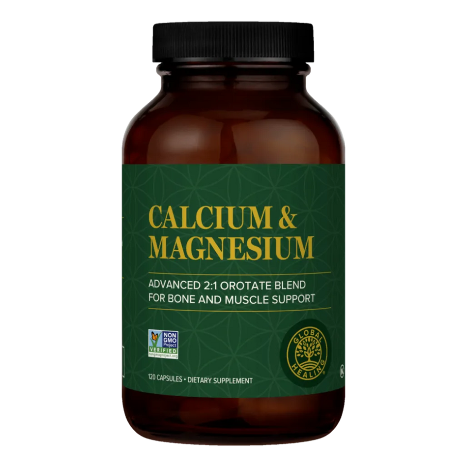global healing calcium & mangesium supplement facts