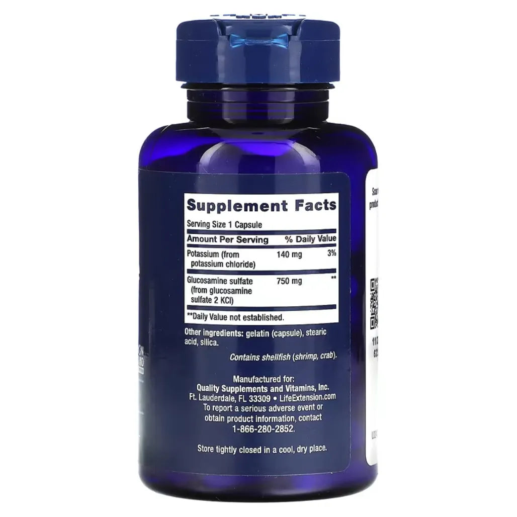 Glucosamine Sulfate 750 mg Life Extension