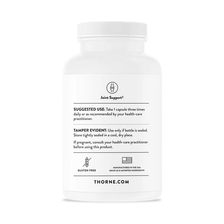 Thorne Glucosamine & Chondroitin - Suggested Use and Tamper Evident