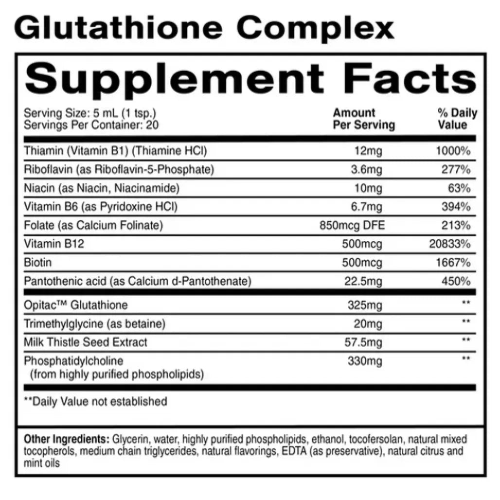 Glutathione Complex Quicksilver Scientific