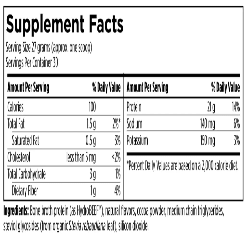 Grass-Fed Beef Protein&nbsp; by Designs for Sport