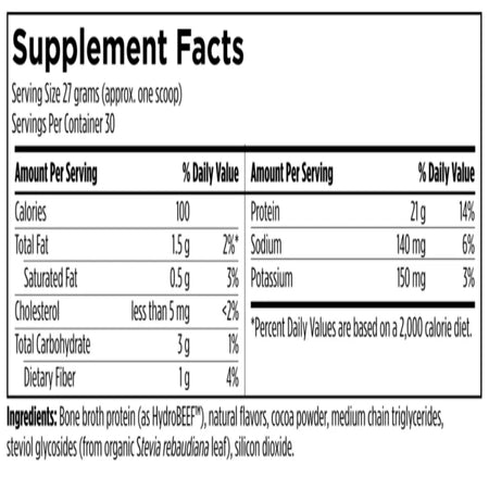 Grass-Fed Beef Protein&nbsp; by Designs for Sport