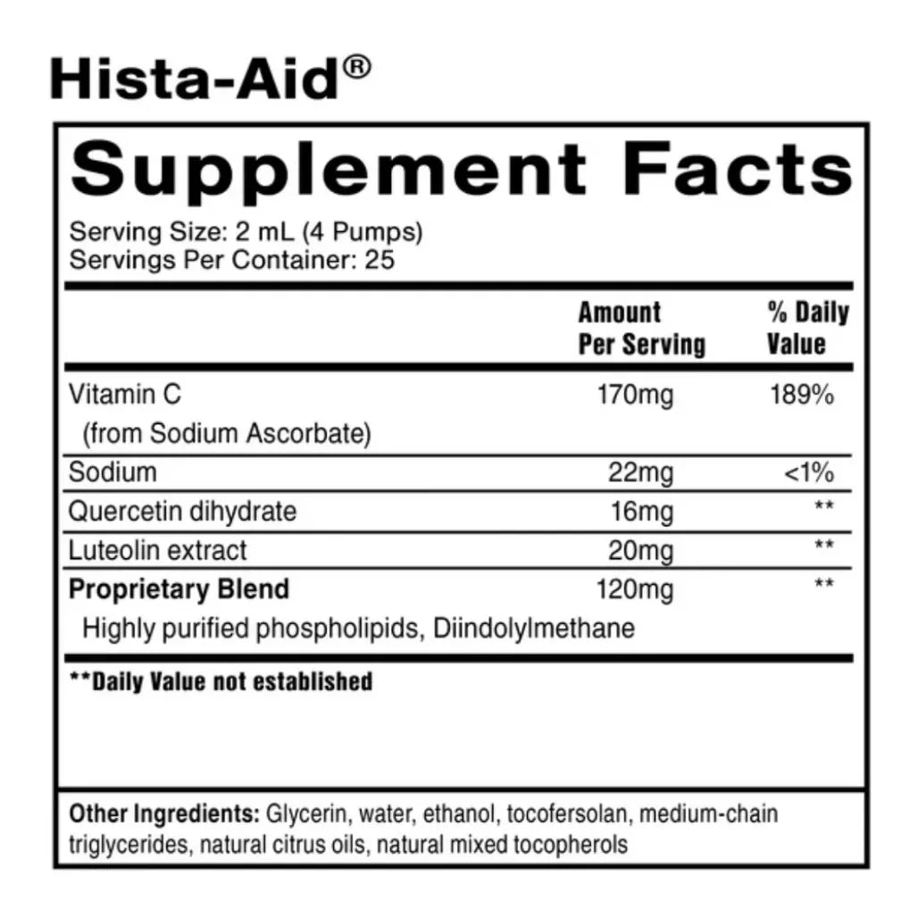 Hista-Aid Quicksilver Scientific