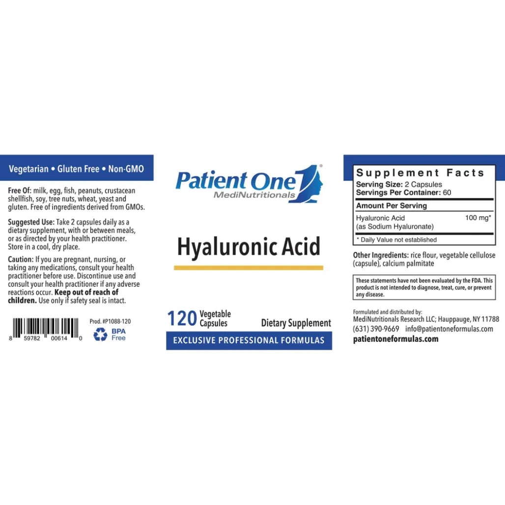 Hyaluronic Acid 100mg by Patient One&nbsp;