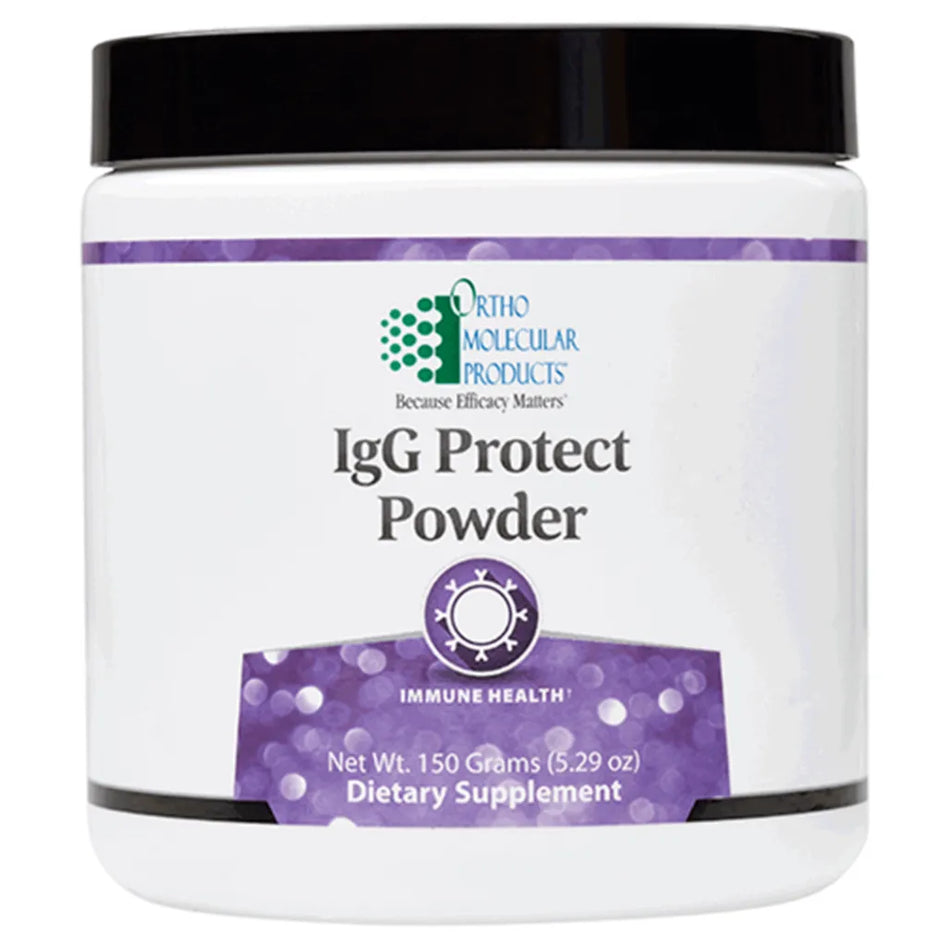 Ortho Molecular IgG-Protect 60 caps packaging for antibody support and healthy immune function