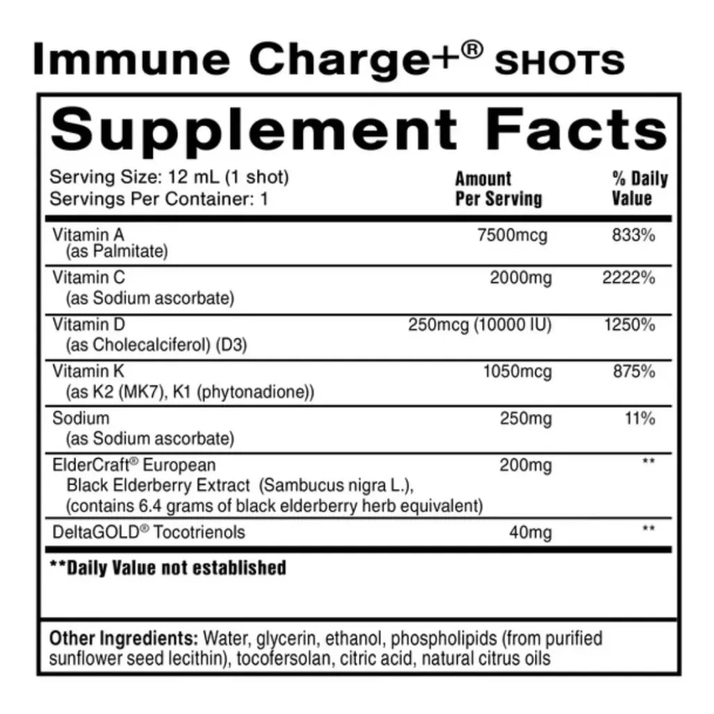 Immune Charge Shot Quicksilver Scientific