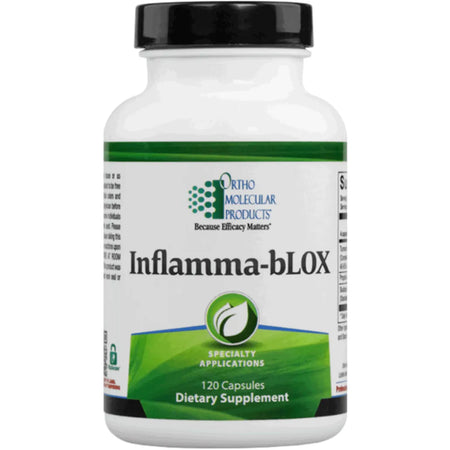 Ortho Molecular Products Inflamma-bLOX natural inflammation balance supplement bottle