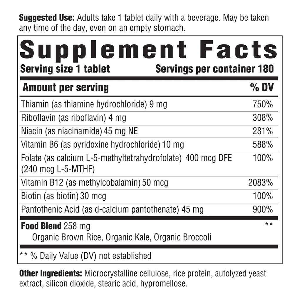 Innate Response B-Complex Vitamin Supplement with clinical whole food nutrients