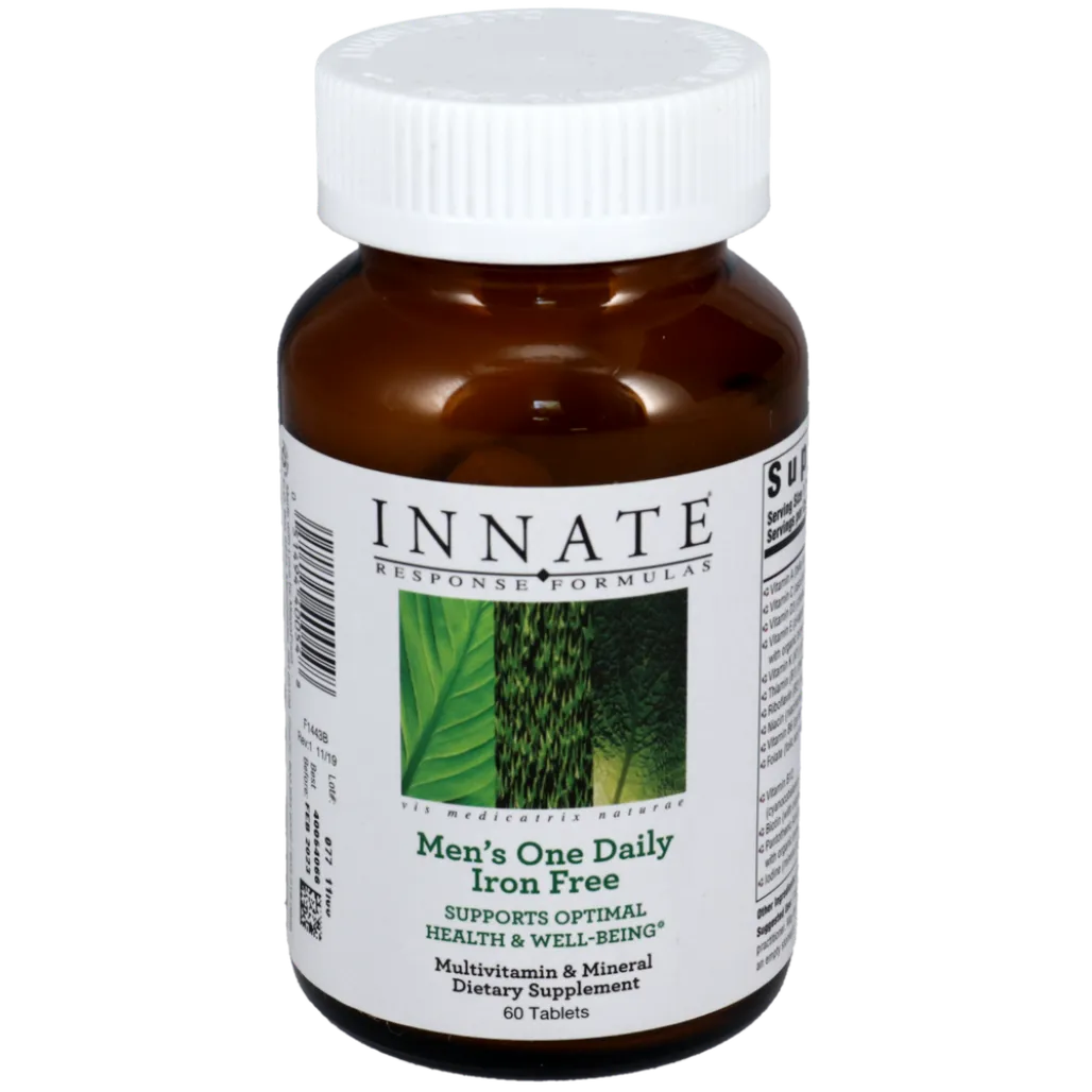 Men's One Daily Iron Free multivitamin by Innate Response
