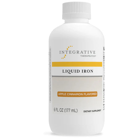 Integrative Therapeutics Liquid Iron Apple Cinnamon 6 oz
