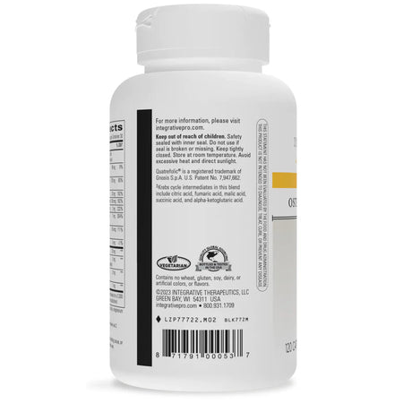 Integrative Therapeutics Osteoprime Forte 120 Capsules supplement facts