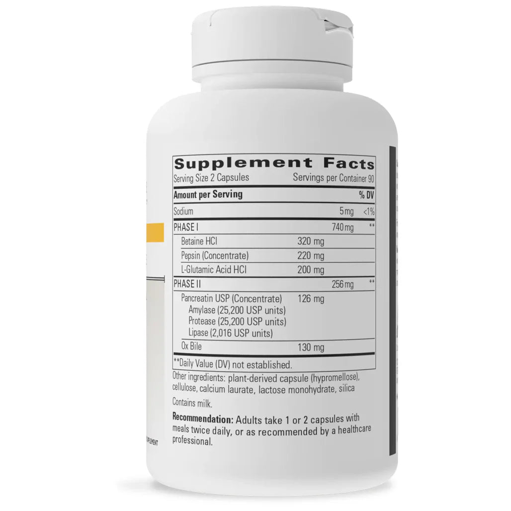 Integrative Therapeutics Panplex 2 Phase 180 caps supplement facts