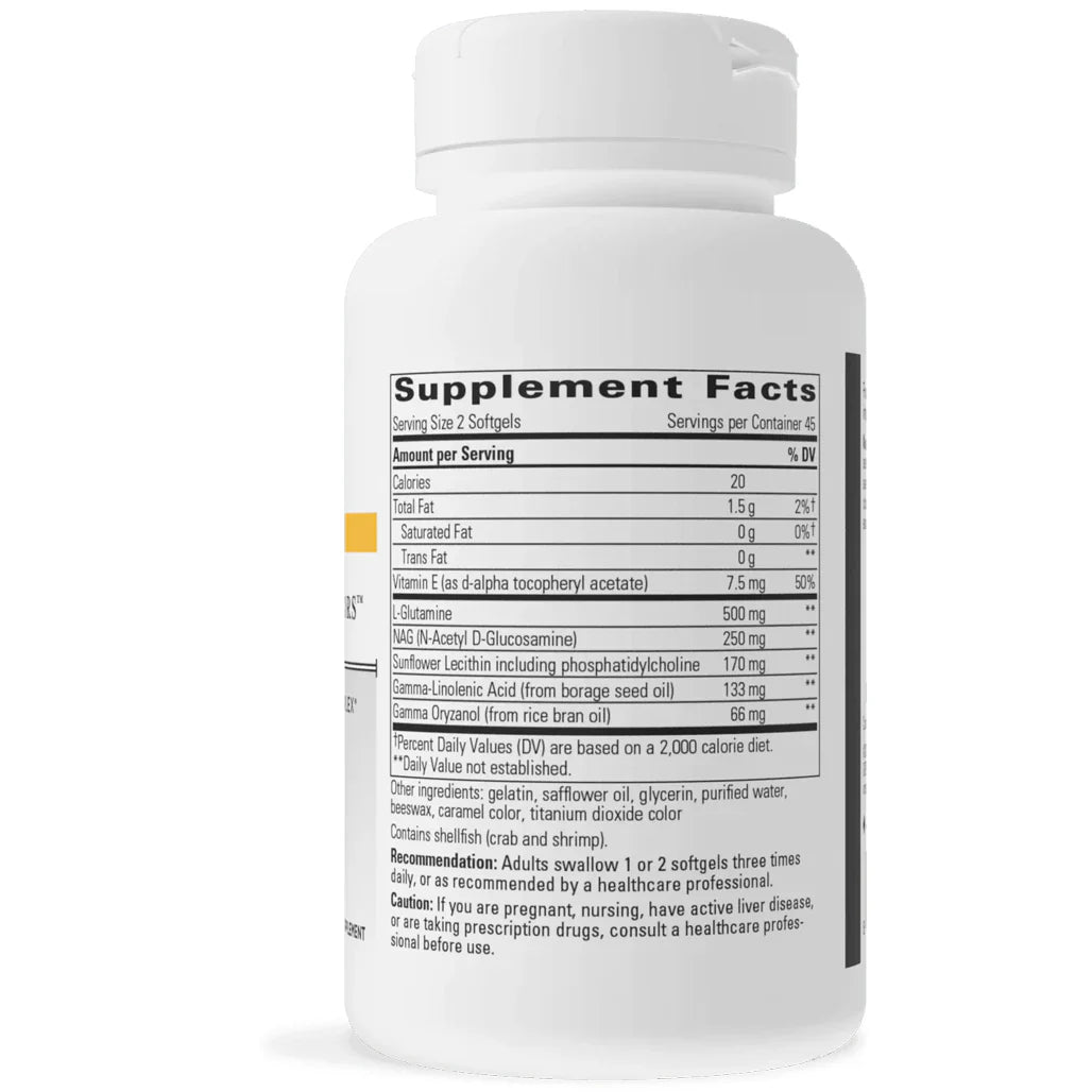 Integrative Therapeutics Permeability Factors 90 Softgels supplement facts