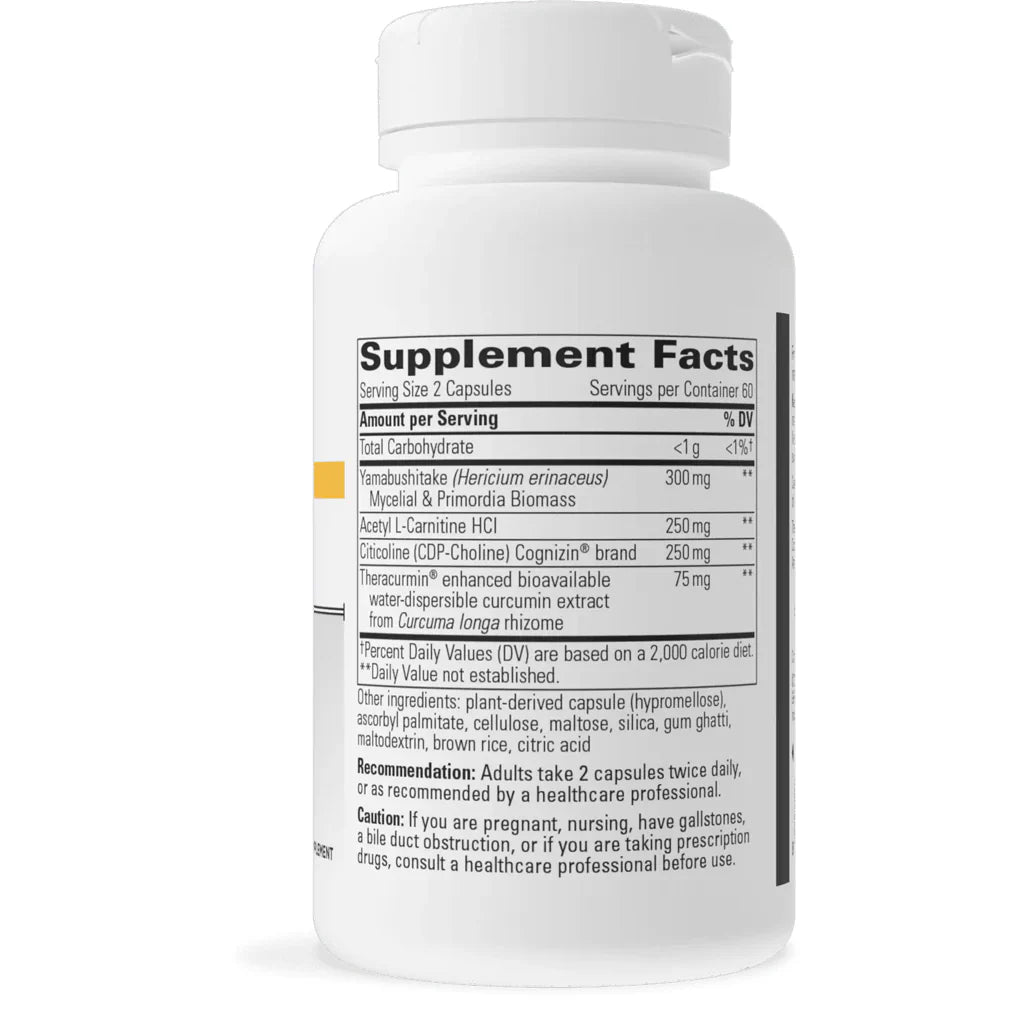 Integrative Therapeutics ProThrivers Wellness Brain 120 vegcaps supplement facts
