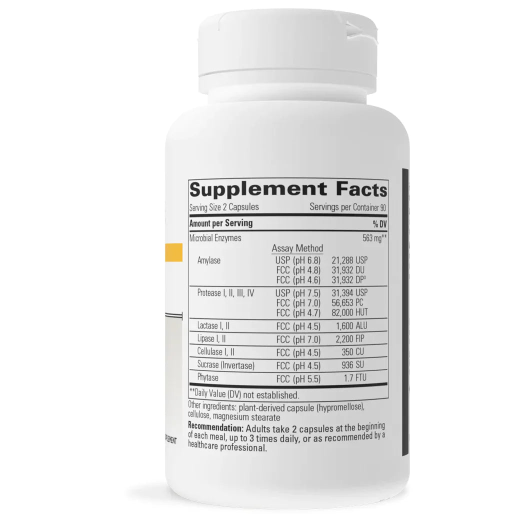 Integrative Therapeutics Similase supplement facts