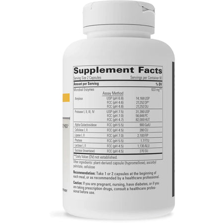 Integrative Therapeutics Similase BV 180 vegcaps supplement facts