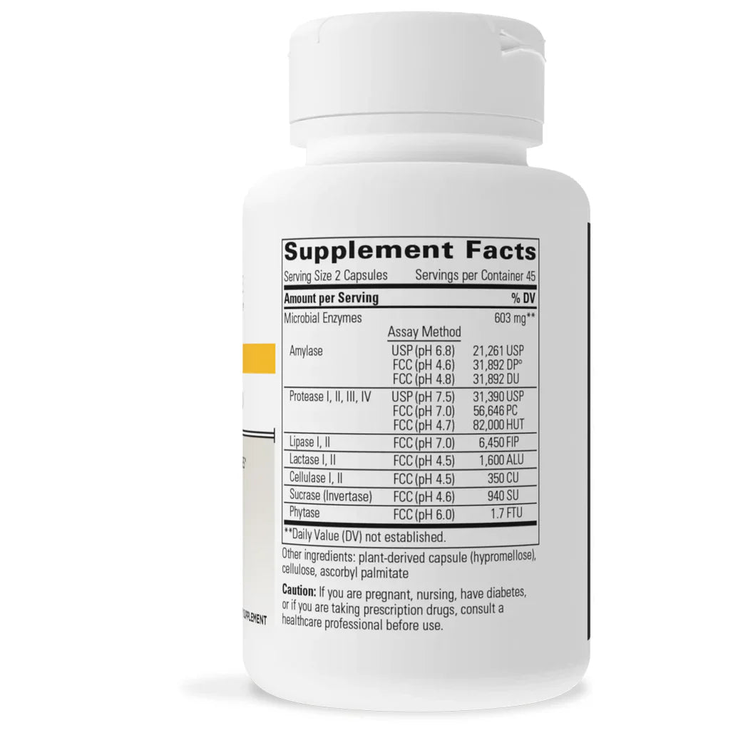 Integrative Therapeutics Similase Lipo 90 vegcaps supplement facts