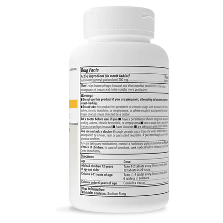 Integrative Therapeutics Muca Clear OTC 100 tabs supplement facts