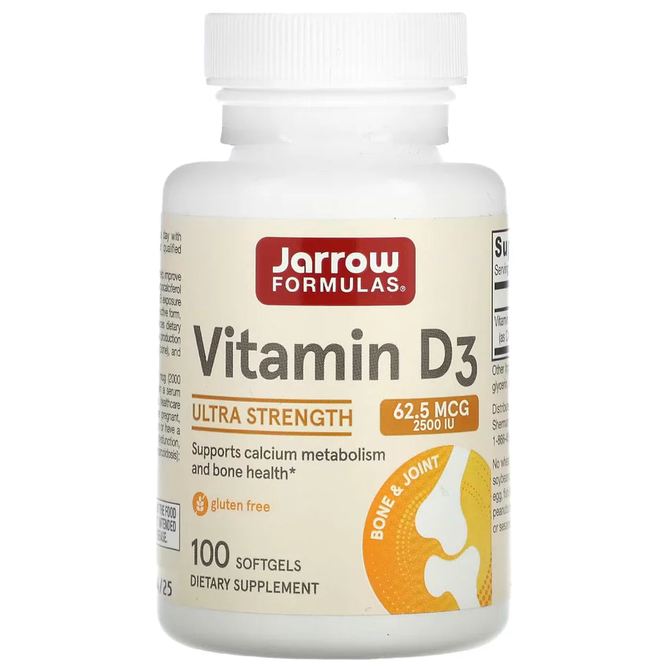 Vitamin D3 2500 IU by Jarrow Formulas at Nutriessential.com