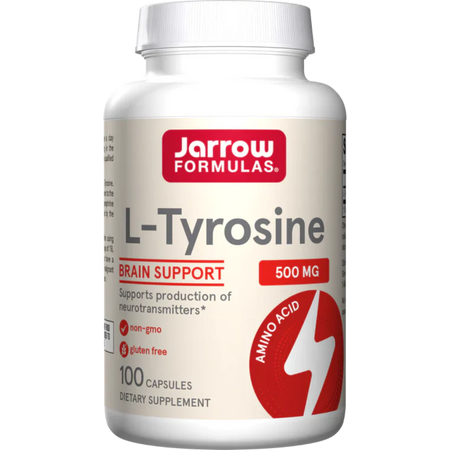 Jarrow Formulas L-Tyrosine 500 mg - 100 Capsules