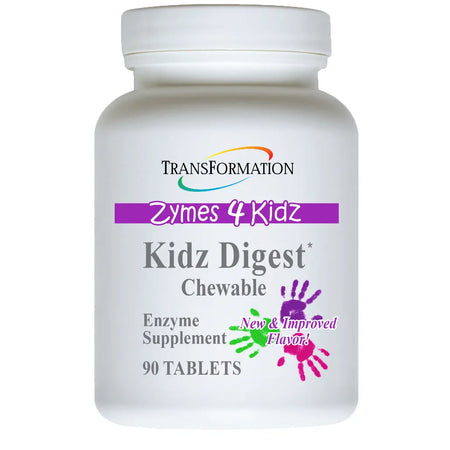 Kidz Digest Chewables 90Tabs Transformation Enzyme
