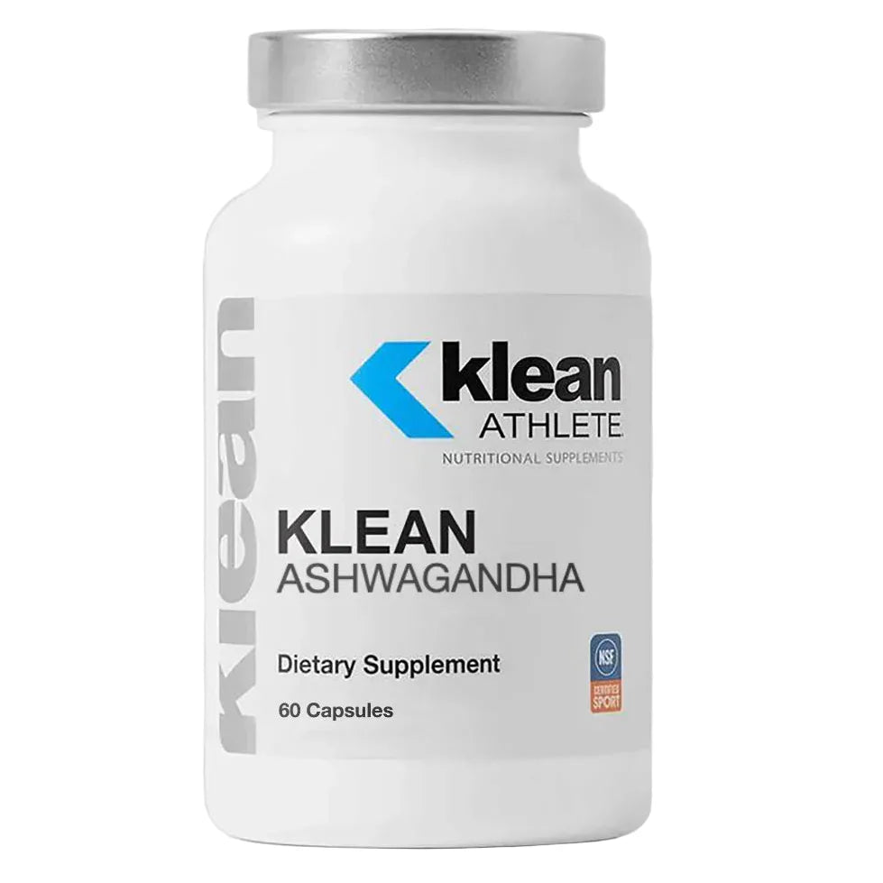 Klean Ashwagandha Adaptogenic Stress Support Supplement with Withania somnifera Root Extract Capsules for Stress Relief and Recovery