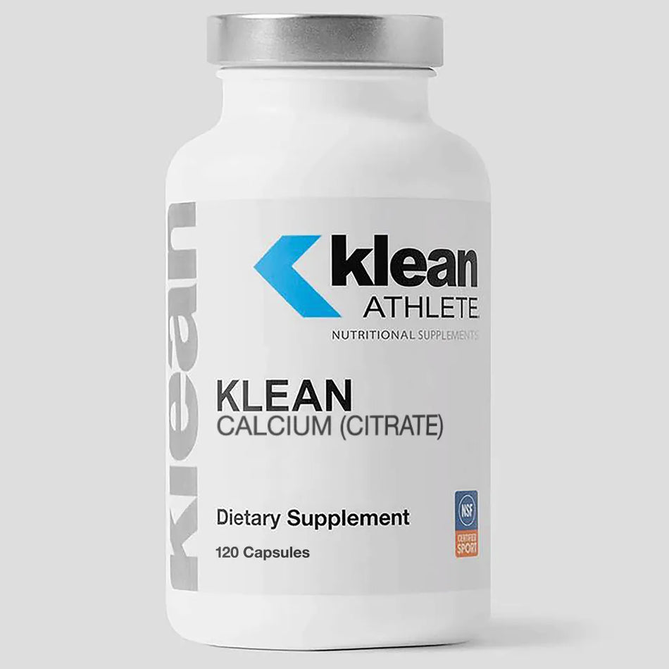 Klean Calcium Citrate Dietary Supplement for Bone Health and Muscle Function with Highly Bioavailable Calcium