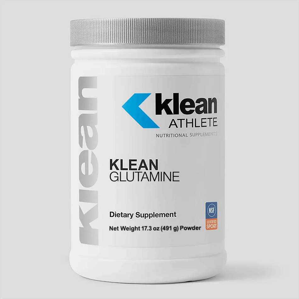 Klean Glutamine 17.3 oz L‑Glutamine Powder Supplement for Muscle Recovery Immune and Gut Health