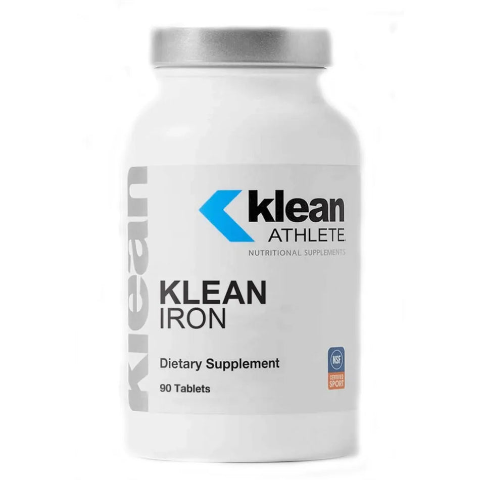 Klean Iron Dietary Supplement Tablets with 27 mg Iron Carbonyl for Muscle Strength Athletic Performance and Red Blood Cell Support