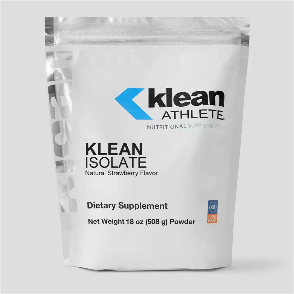 Klean Isolate Natural Strawberry Flavor Whey Protein Isolate Powder for Muscle Growth and Recovery