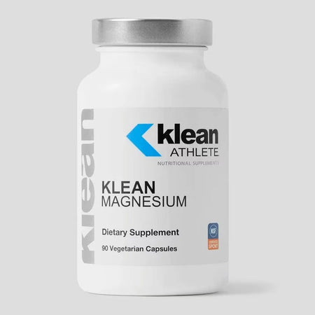 Klean Magnesium Glycinate Vegetarian Capsules Dietary Supplement for Energy Production Muscle Function and Recovery Support