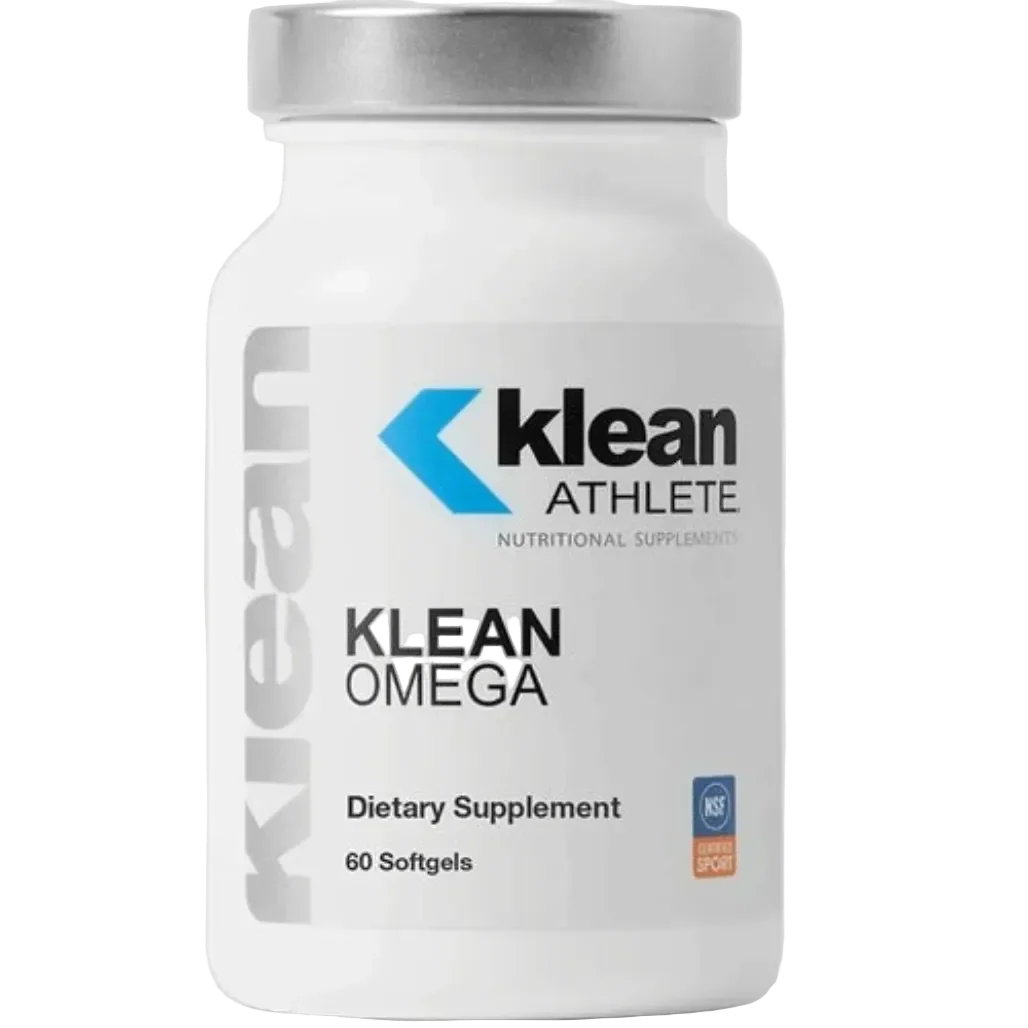 Klean Omega Fish Oil Omega‑3 Supplement with EPA and DHA for Cardiovascular Brain and Joint Health