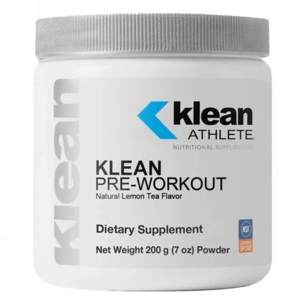 Klean Pre‑Workout 7 oz Natural Lemon Tea Flavor Pre workout Drink Mix for Clean Energy Focus and Endurance