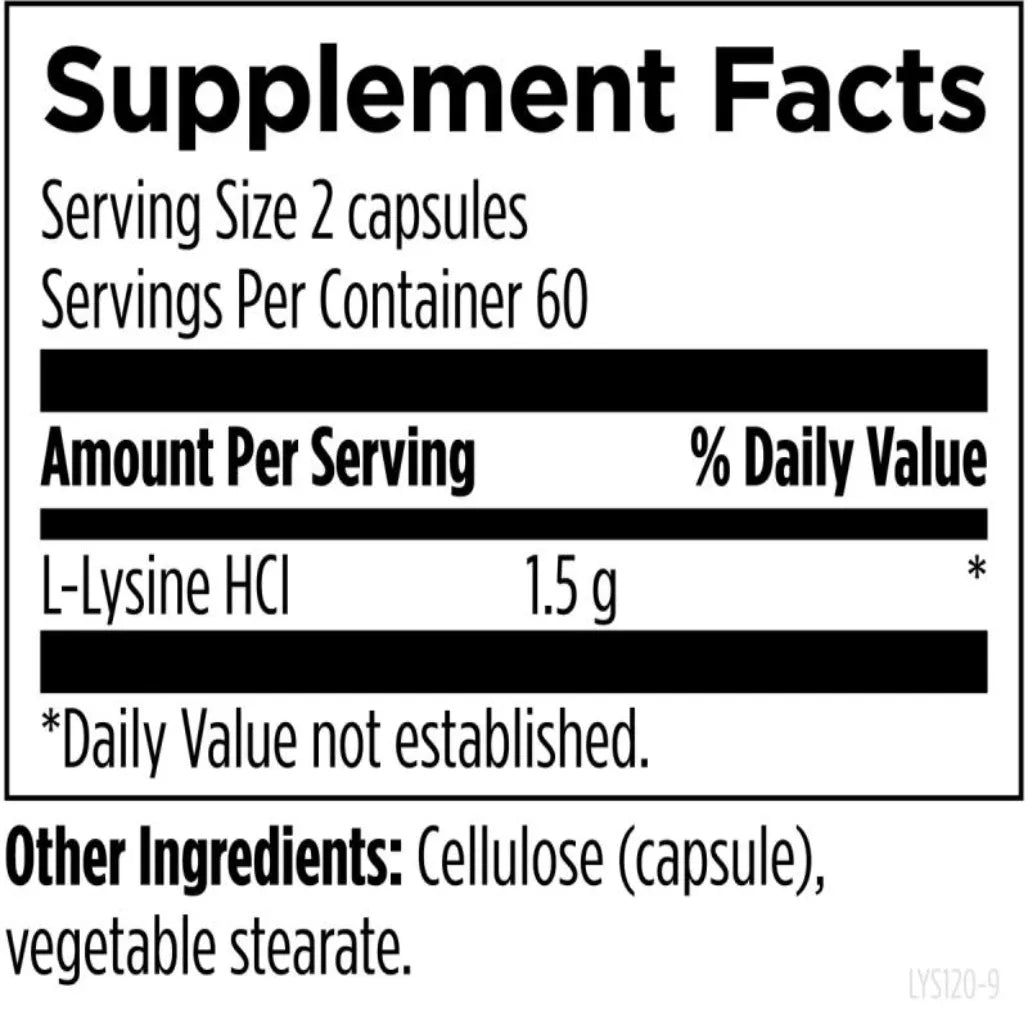 L-Lysine by Designs for Health