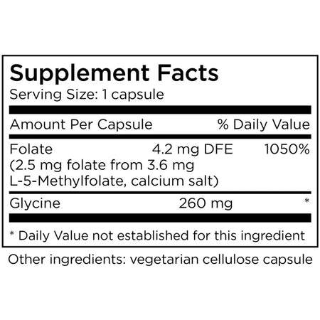 L-Methylfolate 2.5 mg by MethylPro